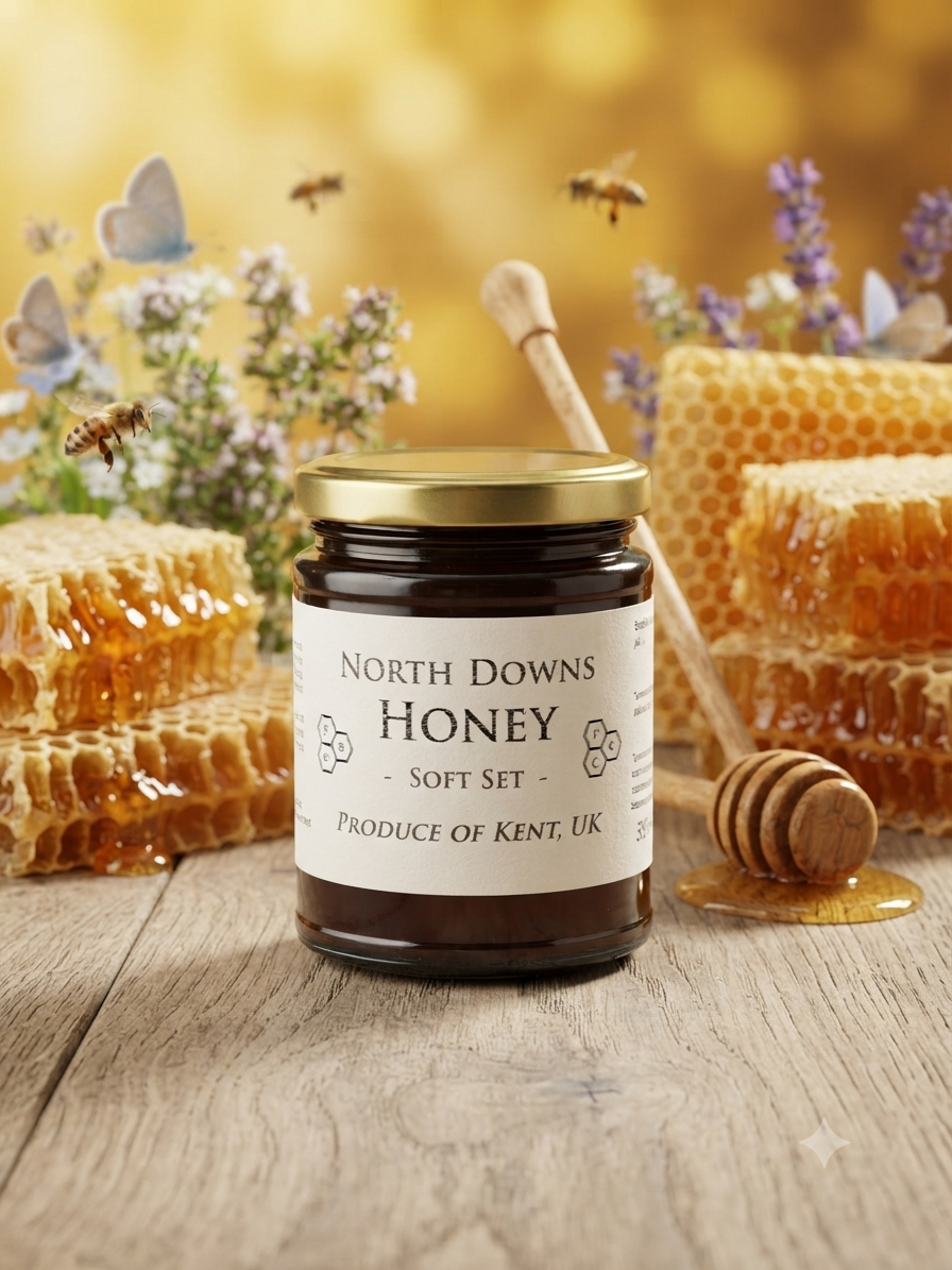 North Downs honey soft set￼